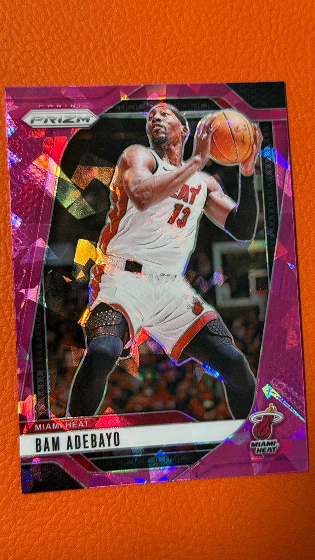2024 Panini Prizm - Prizms Pink Ice | Bam Adebayo