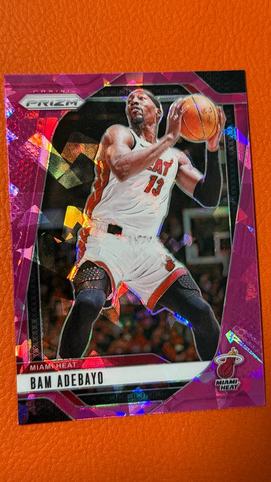2024 Panini Prizm - Prizms Pink Ice | Bam Adebayo