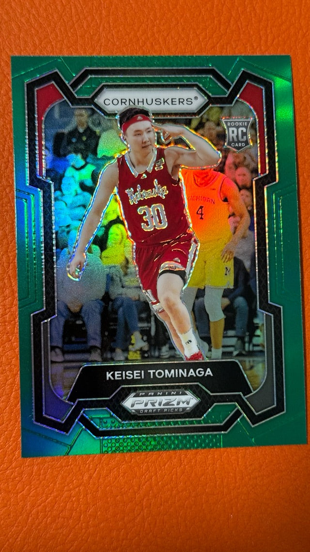 2024 Prizm Panini Prizm Draft Picks - Prizms Green | Keisei Tominaga