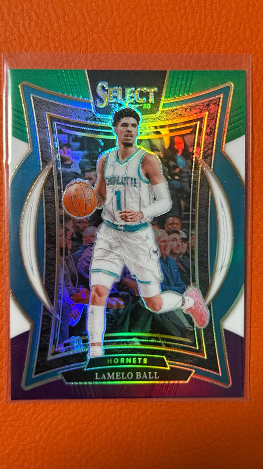 2024 Select Panini Select - Green White Purple Prizm | LaMelo Ball