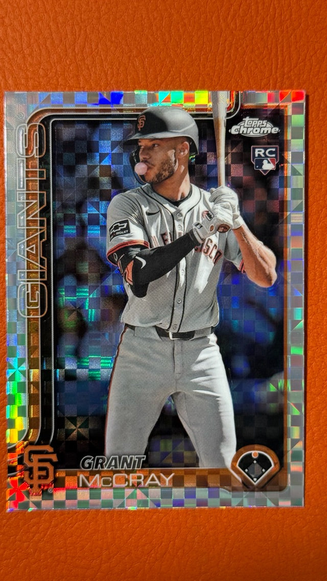 2025 Topps Chrome - X-Fractors | Grant McCray