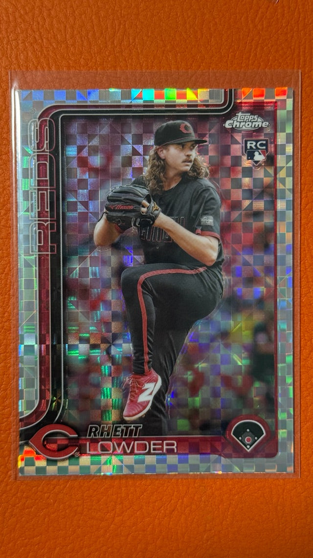 2025 Topps Chrome - X-Fractors | Rhett Lowder