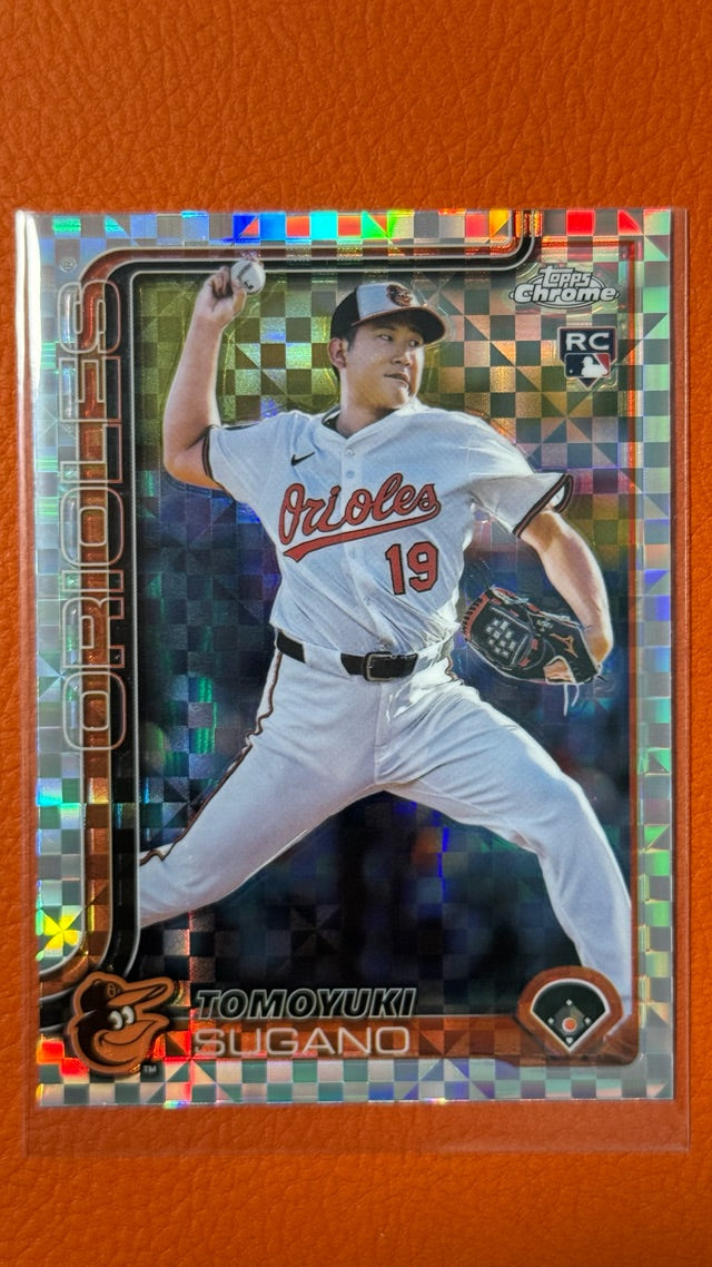 2025 Topps Chrome - X-Fractors | Tomoyuki Sugano