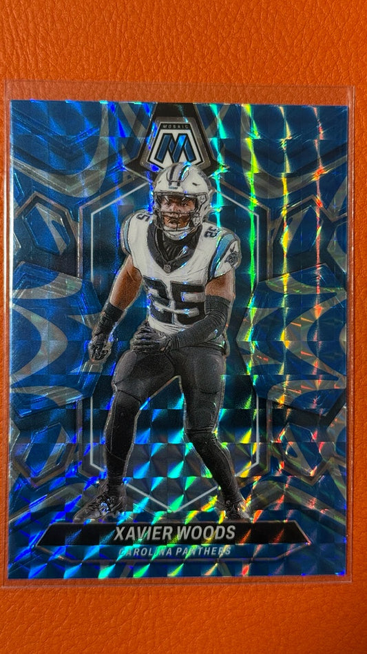 2024 Panini Mosaic - Mosaic Reactive Blue | Xavier Woods