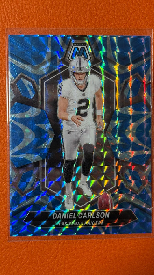 2024 Panini Mosaic - Mosaic Reactive Blue | Daniel Carlson