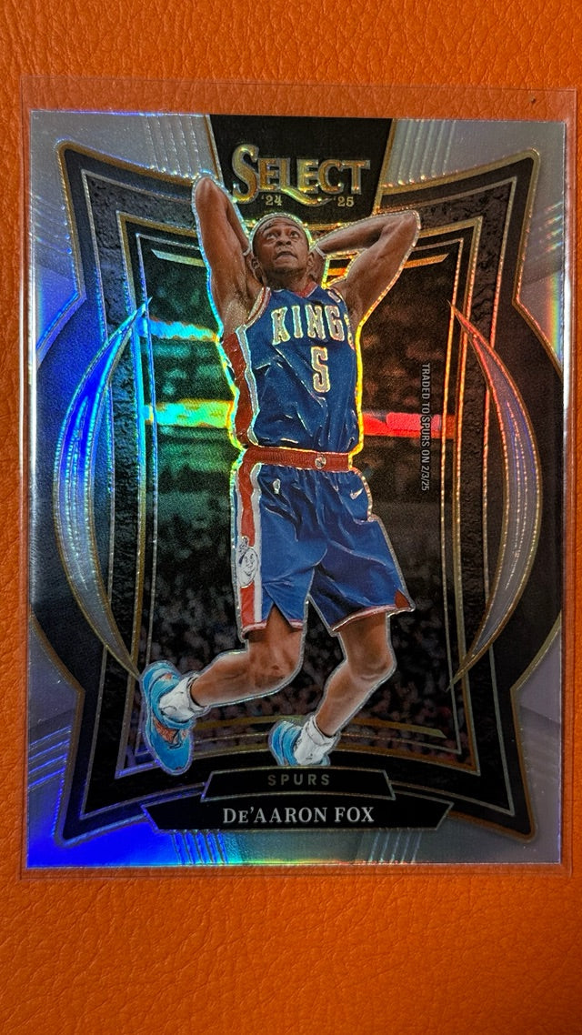 2024 Panini Select - Silver Prizm | De'Aaron Fox
