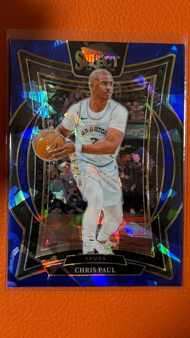 2024 Select Panini Select - Blue Cracked Ice Prizm | Chris Paul