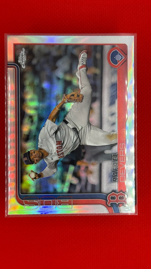 2025 Topps Chrome - Refractors | Rafael Devers