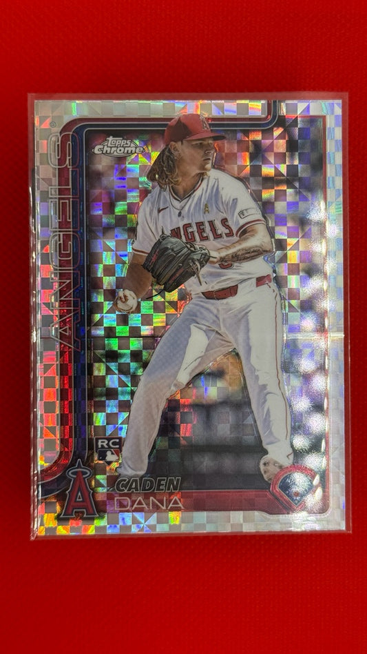 2025 Topps Chrome - X-Fractors | Caden Dana
