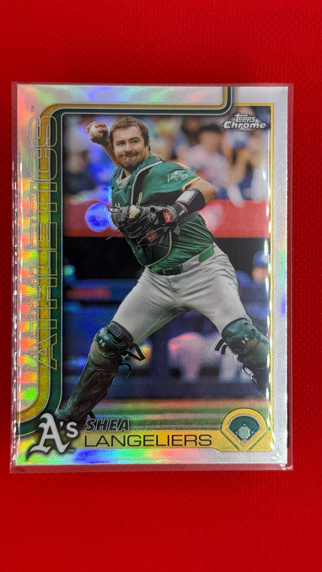 2025 Topps Chrome - Refractors | Shea Langeliers