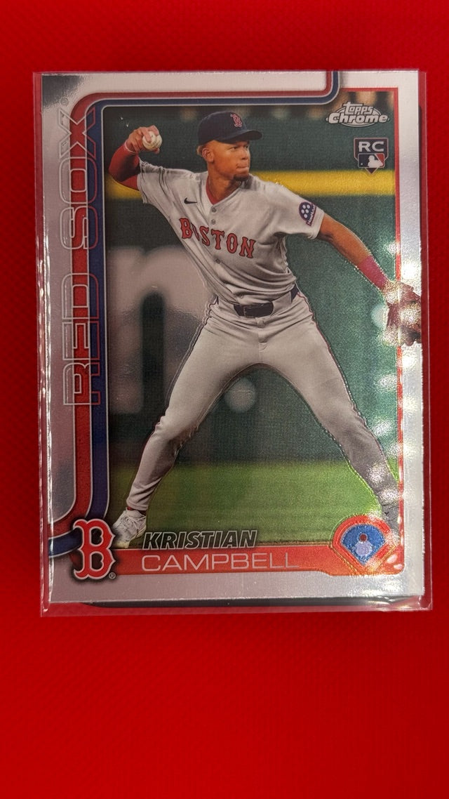 2025 Topps Chrome | Kristian Campbell
