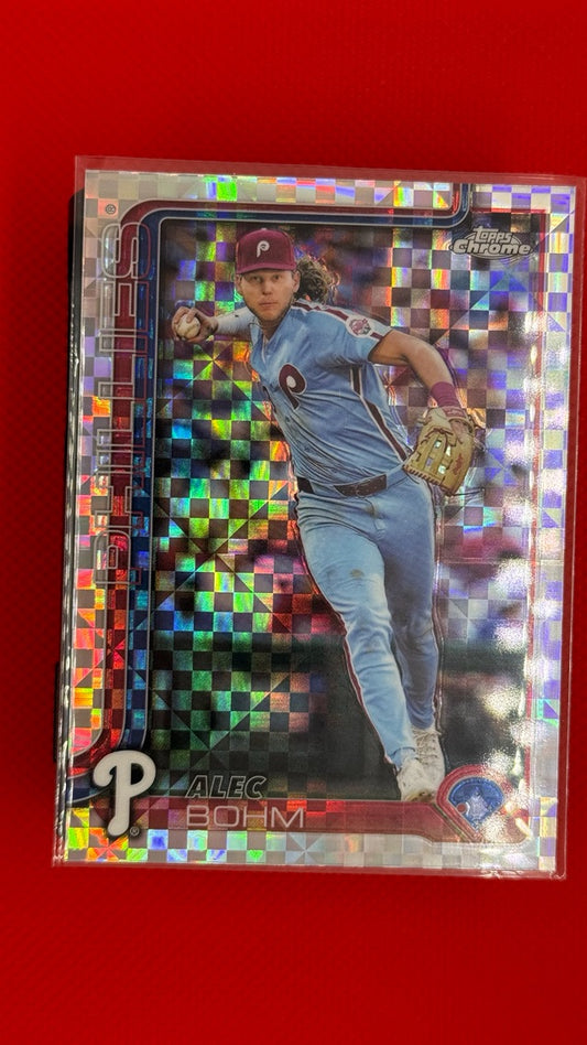 2025 Topps Chrome - X-Fractors | Alec Bohm