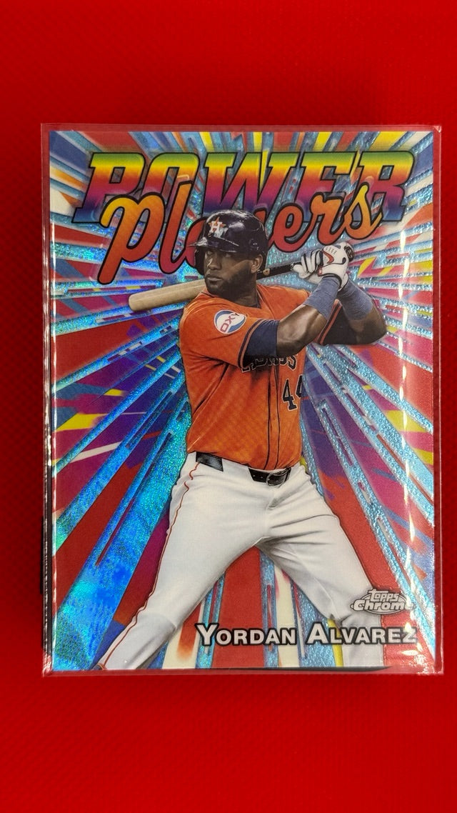 2025 Topps Chrome - Power Players | Yordan Alvarez
