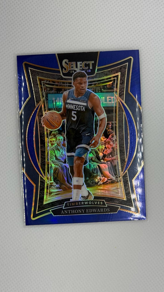 2024 Select Panini Select - Blue (Retail) | Anthony Edwards