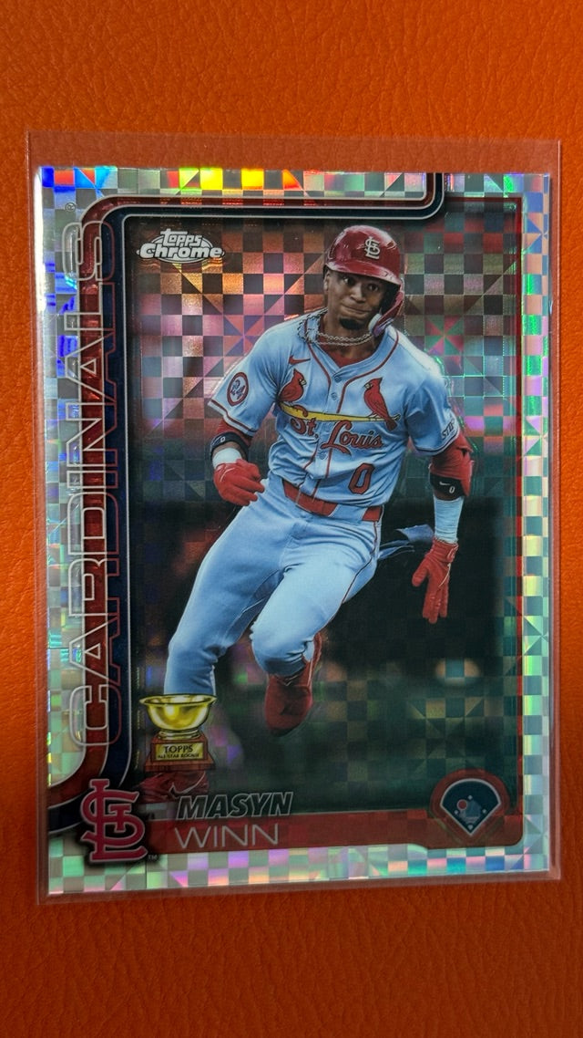 2025 Topps Chrome - X-Fractors | Masyn Winn