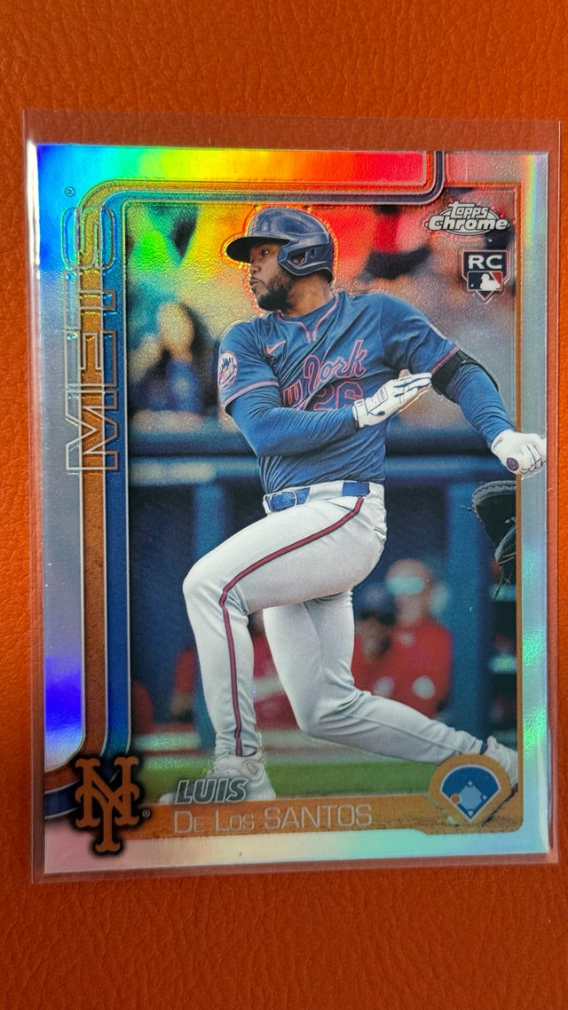 2025 Topps Chrome - Refractors | Luis De Los Santos