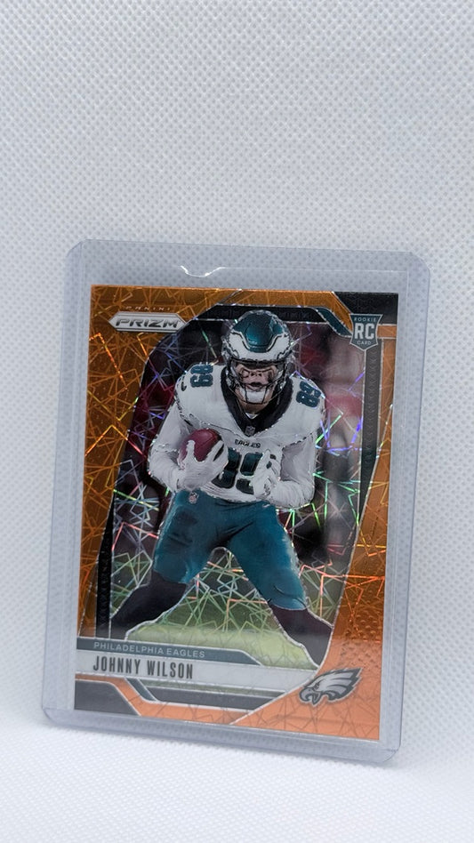2024 Prizm Panini Prizm - Orange Disco Prizm | Johnny Wilson