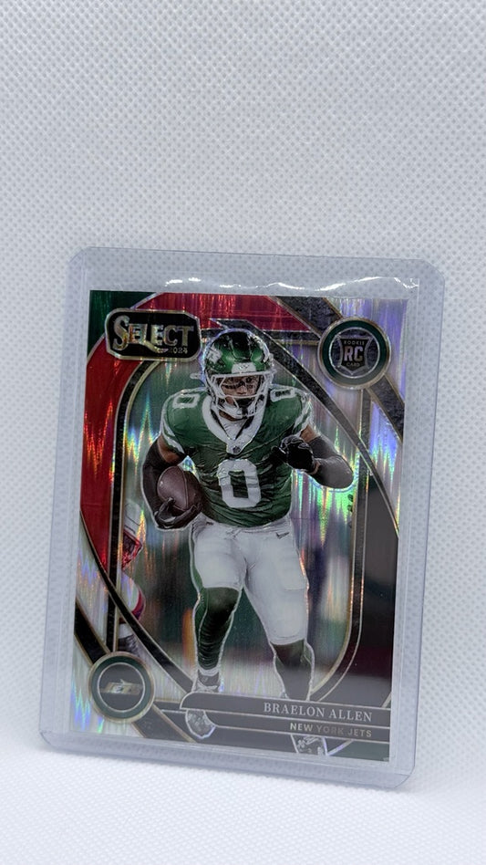 2024 Panini Select - Black & Red Prizm Shock | Braelon Allen