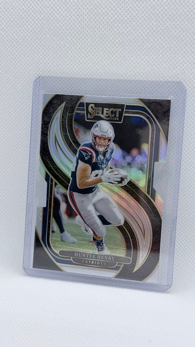 2024 Prizm Panini Select - Silver Prizm Die Cut | Hunter Henry