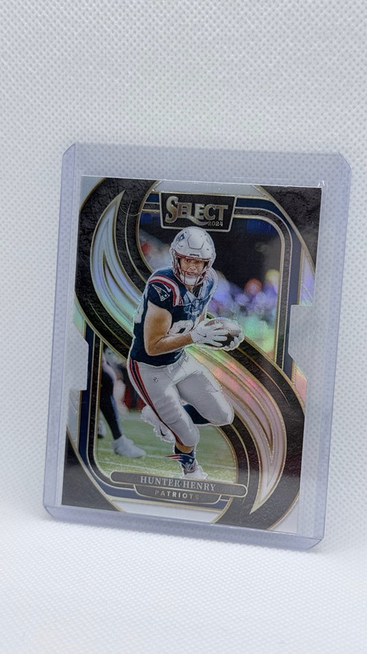 2024 Prizm Panini Select - Silver Prizm Die Cut | Hunter Henry