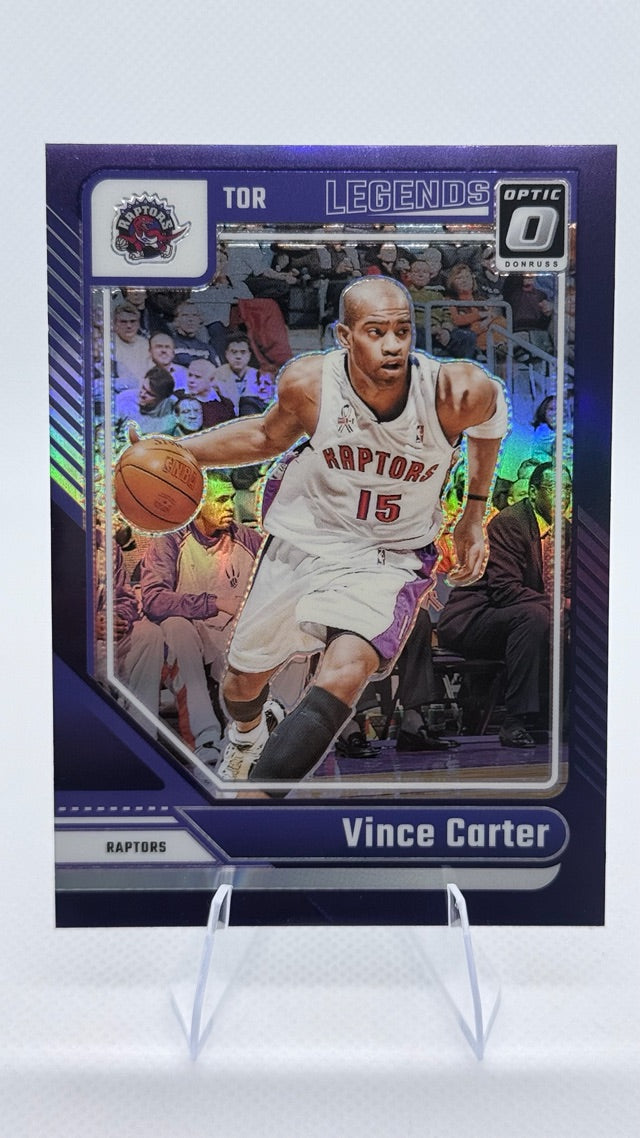 2024 Optic Donruss Optic - Purple | Vince Carter