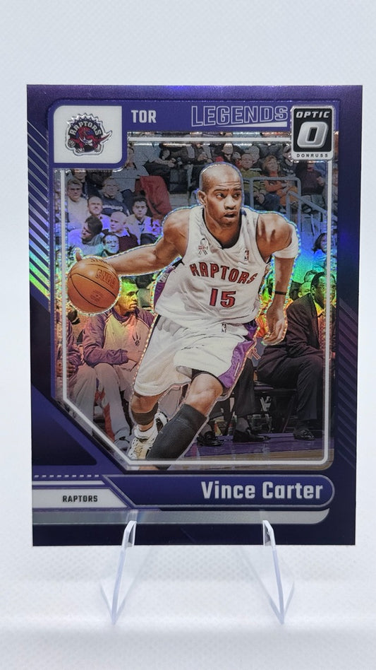 2024 Optic Donruss Optic - Purple | Vince Carter