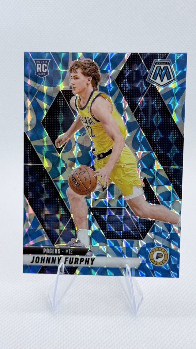 2024 Panini Mosaic - Reactive Blue Mosaic | Johnny Furphy