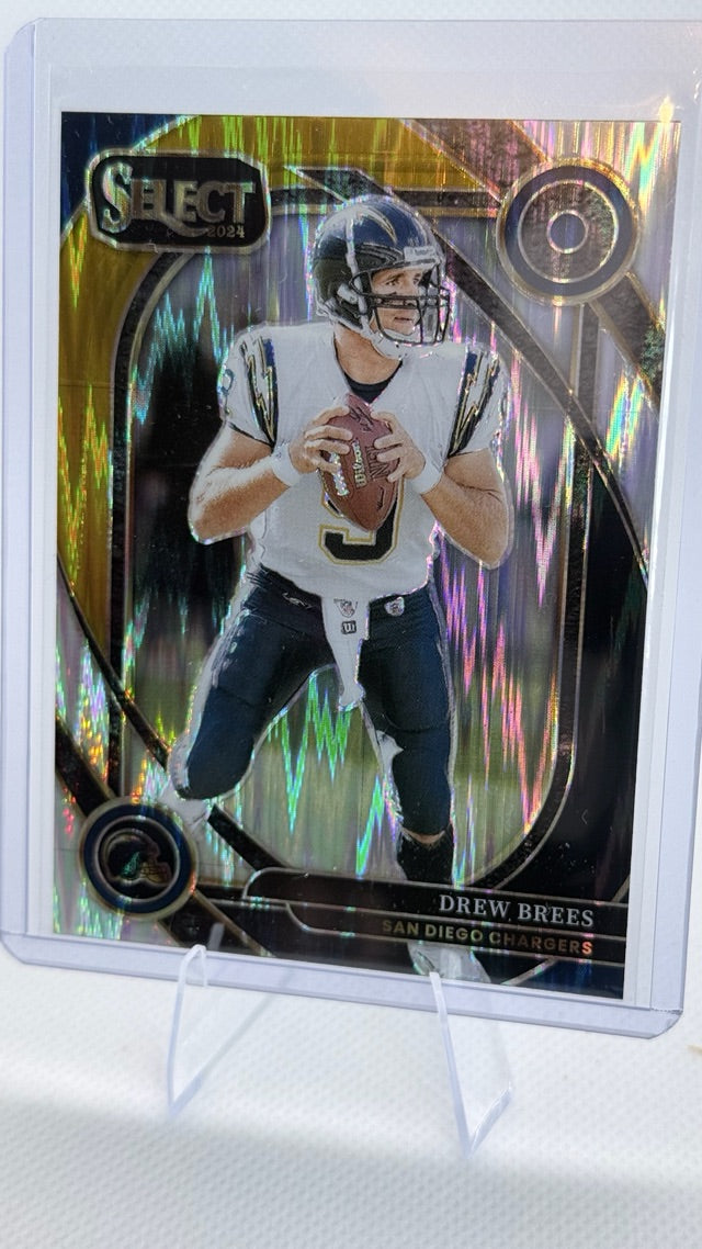 2024 Select Panini Select - Black & Gold Prizm Shock | Drew Brees