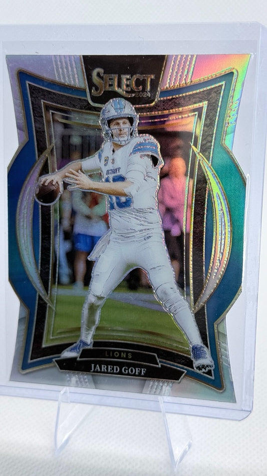 2024 Panini Select - Silver Prizm Die Cut | Jared Goff