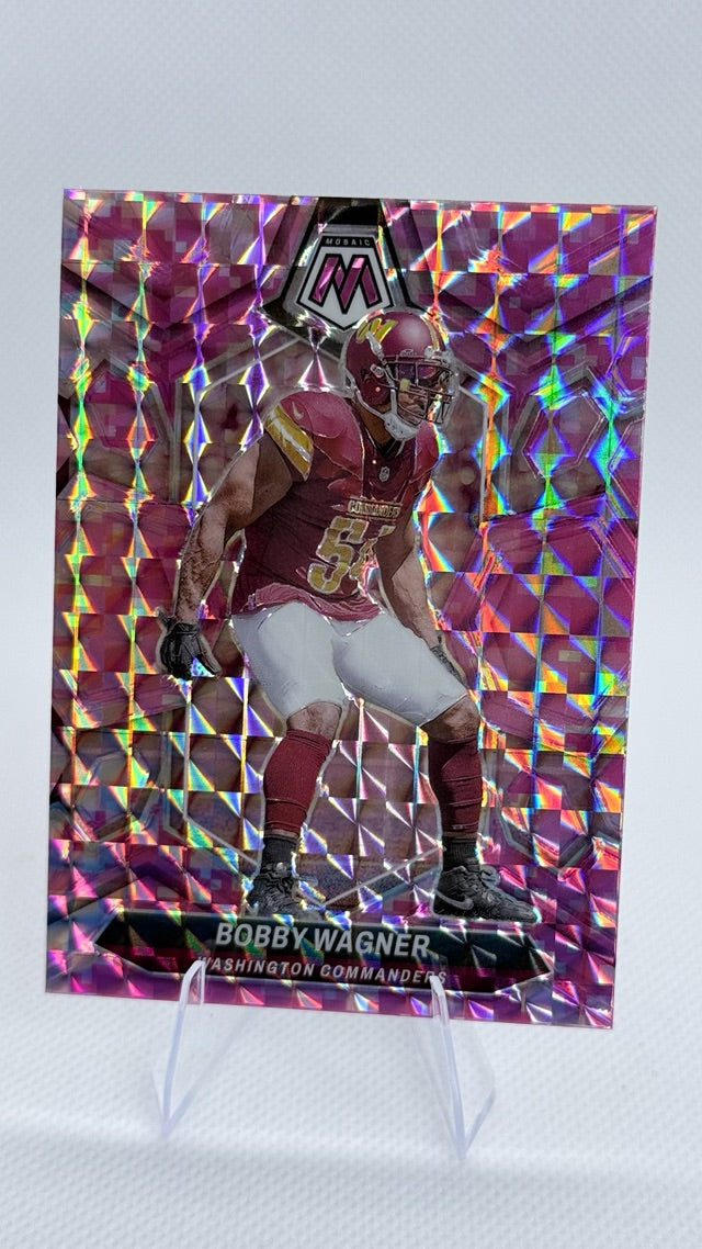 2024 Panini Mosaic - Mosaic Camo Pink | Bobby Wagner