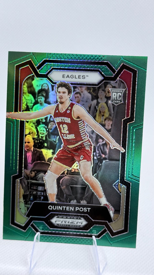 2024 Panini Prizm Draft Picks - Prizms Green | Quinten Post