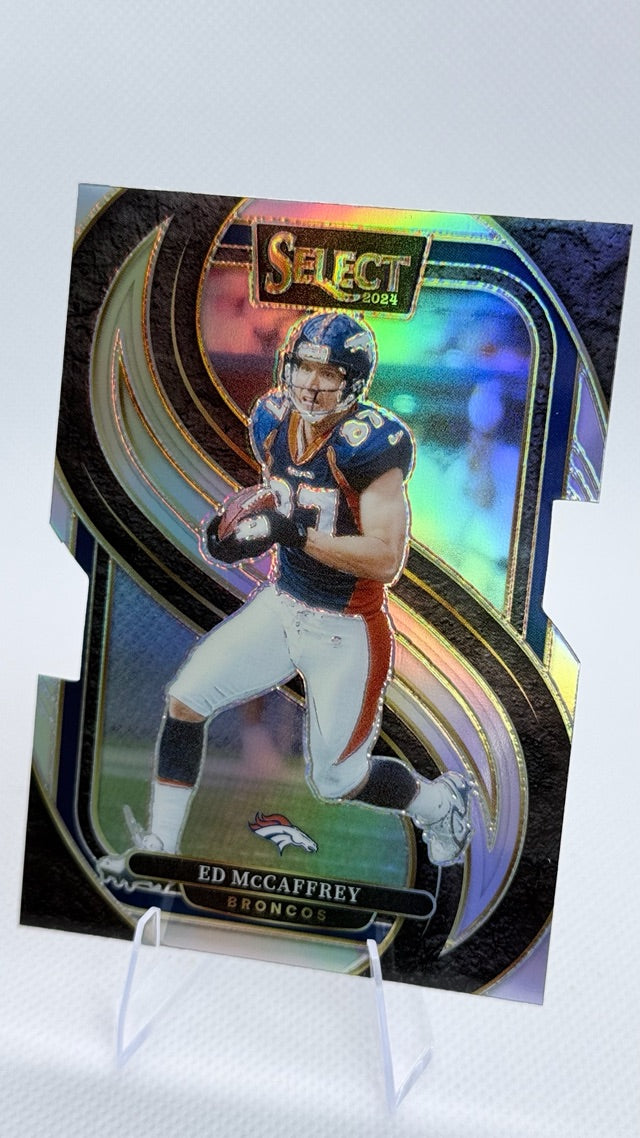 2024 Select Panini Select - Silver Prizm Die Cut | Ed McCaffrey