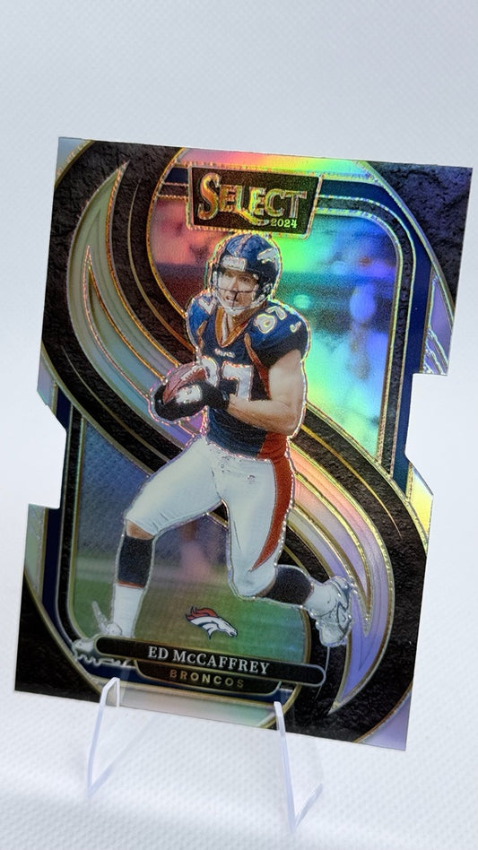 2024 Select Panini Select - Silver Prizm Die Cut | Ed McCaffrey