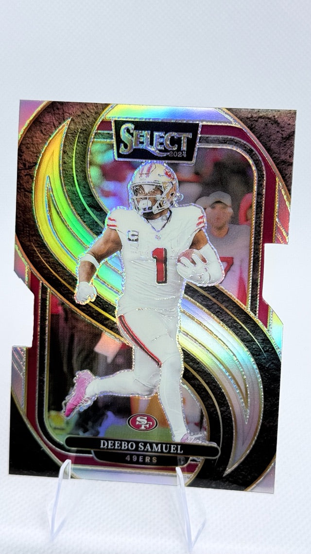 2024 Prizm Panini Select - Silver Prizm Die Cut | Deebo Samuel