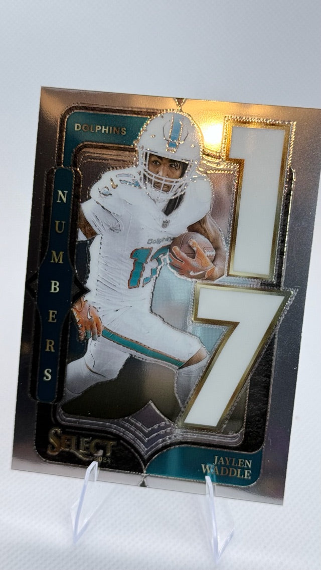 2024 Select Panini Select - Select Numbers | Jaylen Waddle