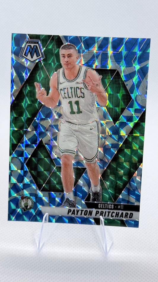 2024 Panini Mosaic - Reactive Blue Mosaic | Payton Pritchard