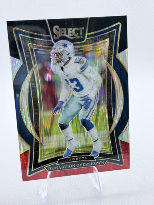 2024 Prizm Panini Select - Black & Red Prizm Shock | Demarvion Overshown