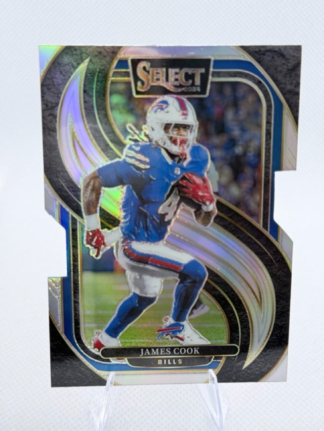 2024 Select Panini Select - Silver Prizm Die Cut | James Cook