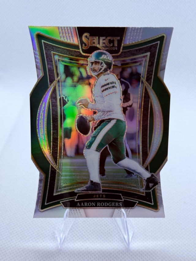 2024 Select Panini Select - Silver Prizm Die Cut | Aaron Rodgers