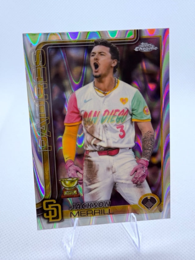 2025 Topps Chrome - Raywave Refractors | Jackson Merrill
