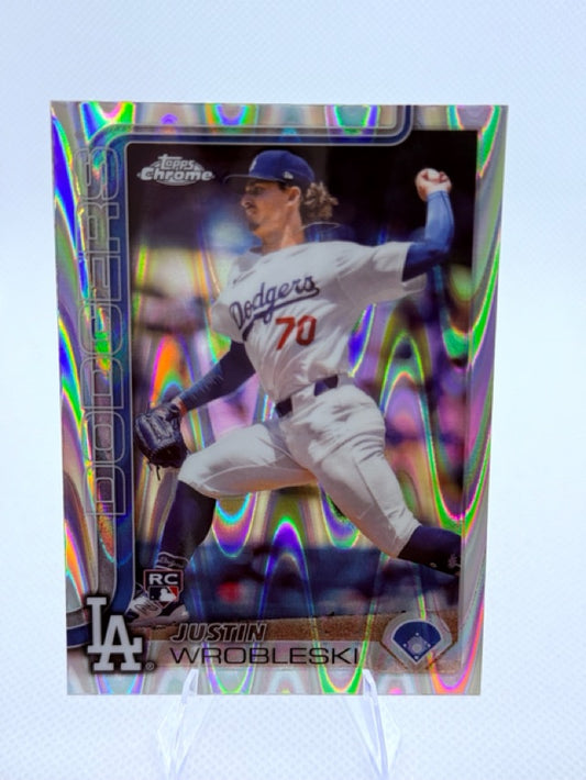 2025 Topps Chrome - Sepia Refractors | Justin Wrobleski