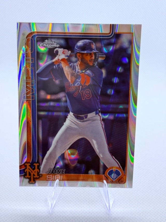 2025 Topps Chrome - Raywave Refractors | Jose Siri