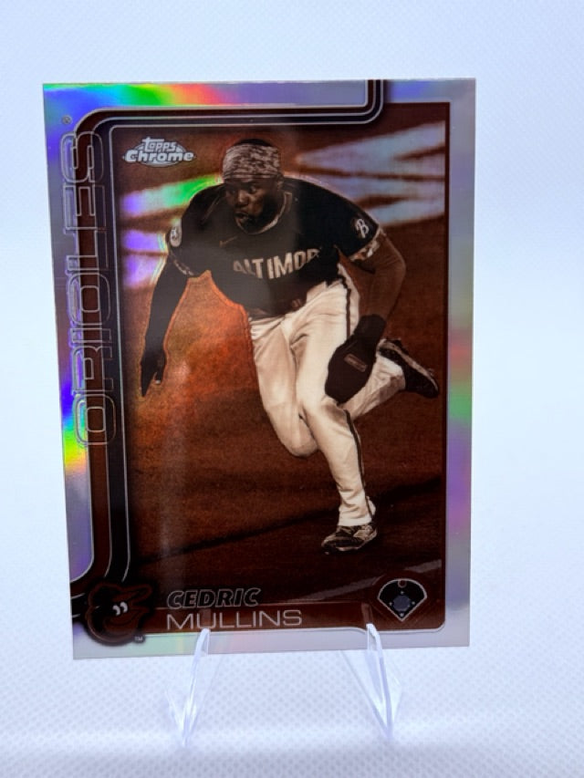 2025 Topps Chrome - Sepia Refractors | Cedric Mullins