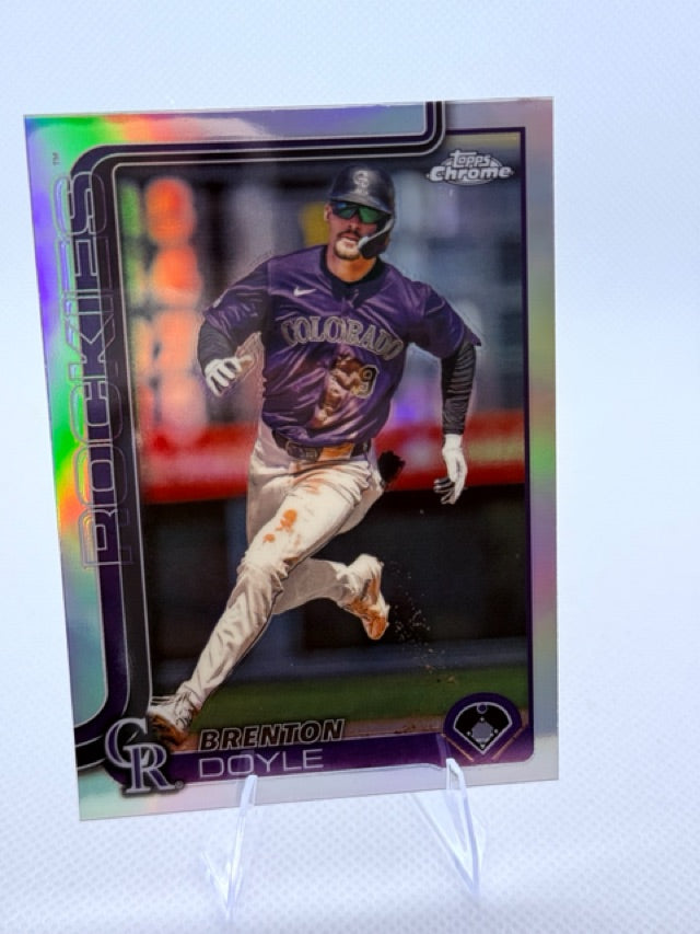 2025 Topps Chrome - Refractors | Brenton Doyle