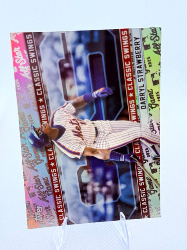 2025 Topps All Star Game - Classic Swings | Darryl Strawberry