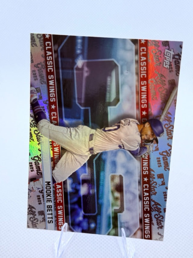 2025 Topps All Star Game - Classic Swings | Mookie Betts