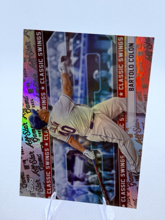 2025 Topps All Star Game - Classic Swings | Bartolo Colon