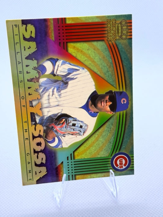 1999 1999 Pacific Crown Royale - Pillars of the Game | Sammy Sosa