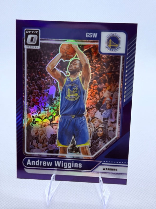 2024 Optic Donruss Optic - Purple | Andrew Wiggins