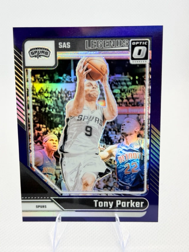 2024 Optic Donruss Optic - Purple | Tony Parker